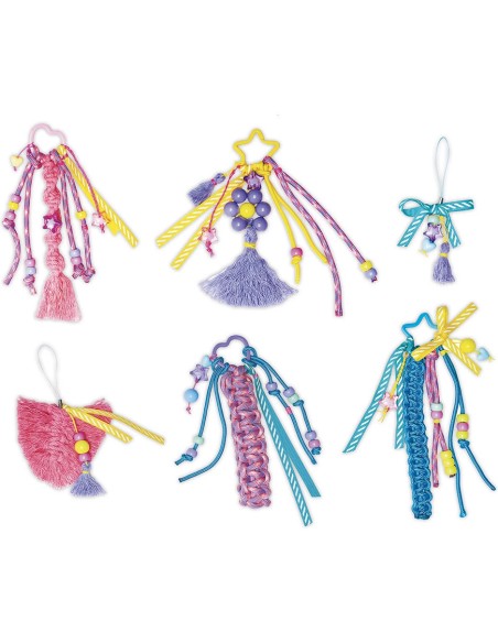 Kit Créatif - 6 Bijoux de Sacs à Créer : Collection "Les Ateliers Bijoux" & Perles - Janod