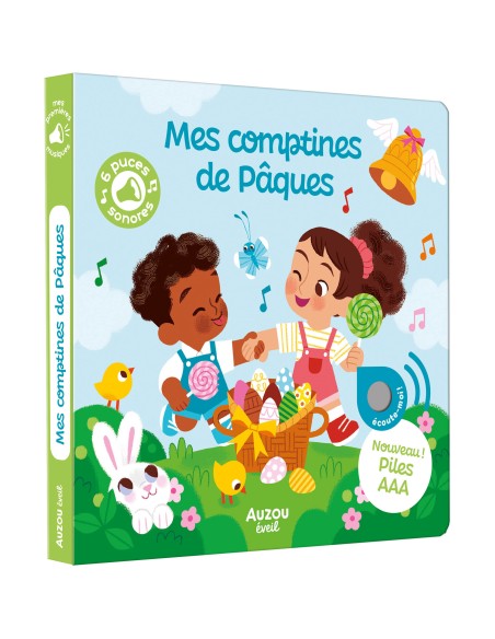 Mes premiers sonores - Mes comptines de pâques - Auzou