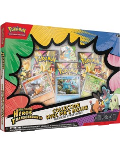 Pokémon Q126 : Deluxe pin box - 5 boosters + pins