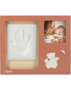 Cadre pour les empreintes de bébé, couleur terracotta - Kaloo
