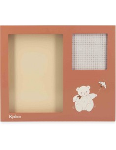Cadre pour les empreintes de bébé, couleur terracotta - Kaloo 2