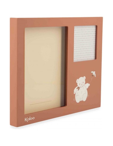 Cadre pour les empreintes de bébé, couleur terracotta - Kaloo