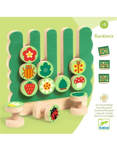 Jeu d'assemblage Gardimix - Djeco