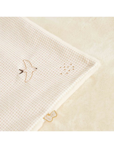 Couverture pour bébé en micro-velours recyclé - Dès la naissance - Kaloo