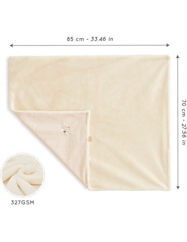 Couverture pour bébé en micro-velours recyclé - Dès la naissance - Kaloo