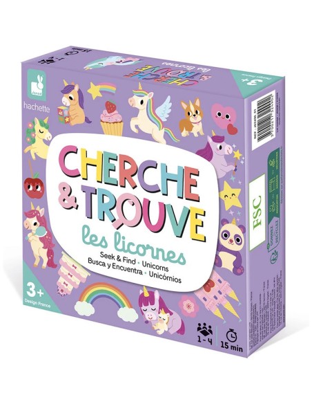 Mon premier Cherche et Trouve Licornes - Janod