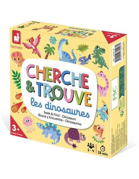 Mon premier Cherche et Trouve Dinos - Janod