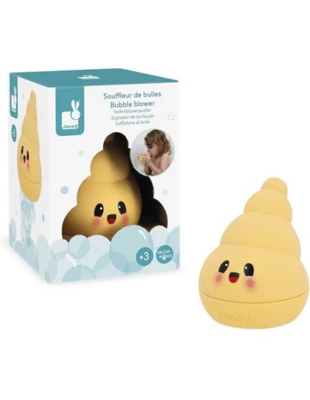 Souffleur de bulles Bullix pour le bain : Gicleurs & éponges de bain - Janod