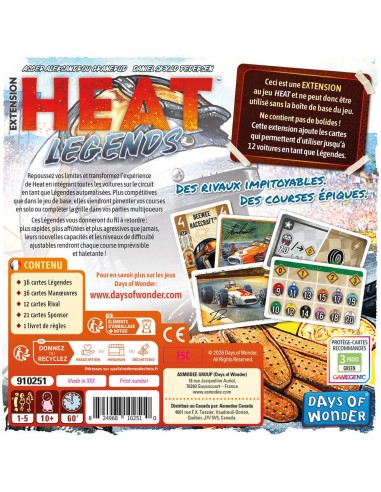 Heat : Legends - Extension