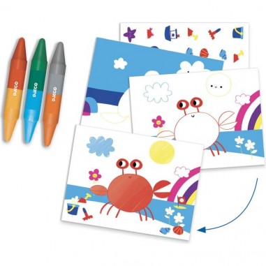 Coffret multi activités - La mer et ses plaisirs - Djeco