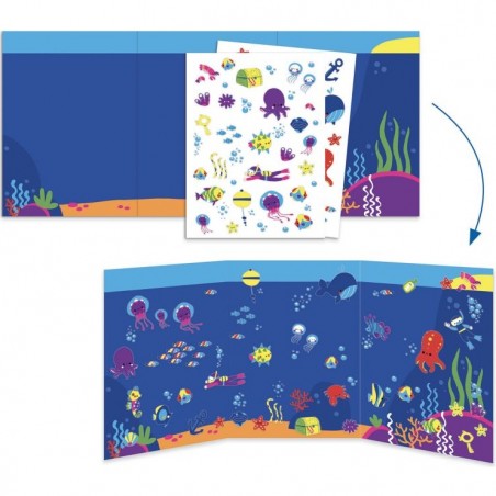 Coffret multi activités - La mer et ses plaisirs - Djeco