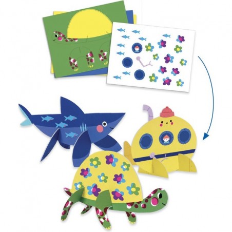 Coffret multi activités - La mer et ses plaisirs - Djeco