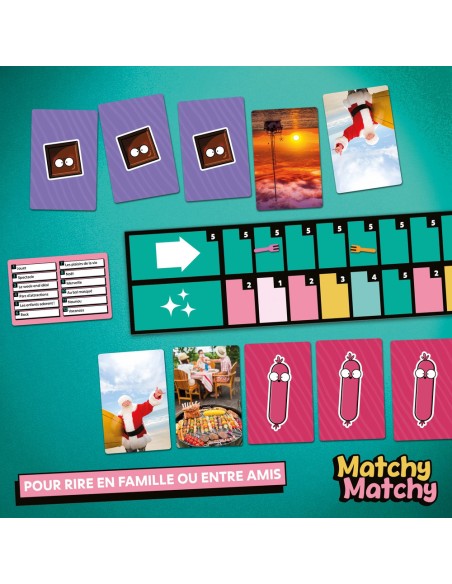 Matchy Matchy - Jeu d'Ambiance - Jeu de Société - Cocktail Games