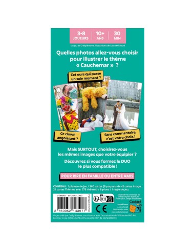Matchy Matchy - Jeu d'Ambiance - Jeu de Société - Cocktail Games
