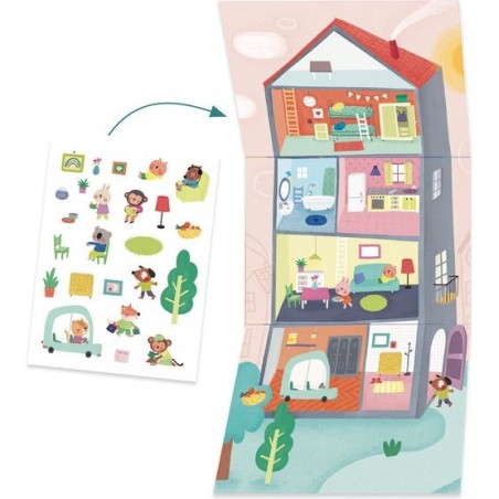 Multi activités - Les Animaux et leurs maisons - Djeco