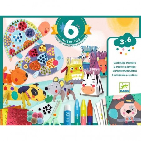 Multi activités - Les Animaux et leurs maisons - Djeco