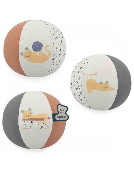 Ballon d'éveil chaton en polyester, pour bébé - Kaloo