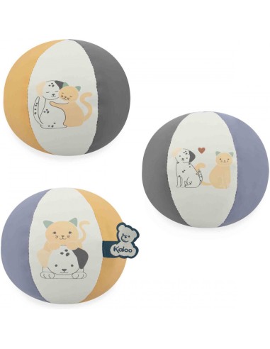 Ballon d'éveil chaton et chiot en polyester, pour bébé - Kaloo