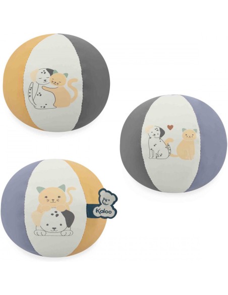 Ballon d'éveil chaton et chiot en polyester, pour bébé - Kaloo