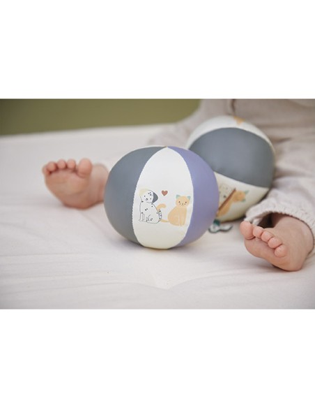 Ballon d'éveil chaton et chiot en polyester, pour bébé - Kaloo