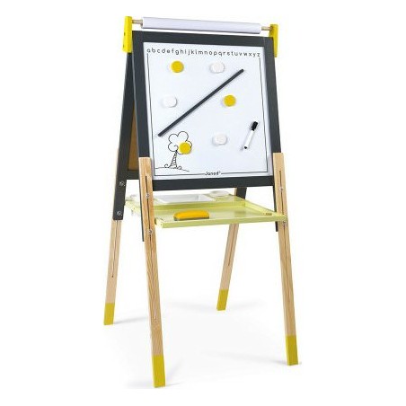 Tableau en bois réglable "Gris Jaune"