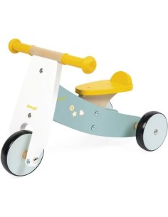 Tricyle Personnalisable - bois - : Jouets à bascule, Porteurs & Chariots - Janod