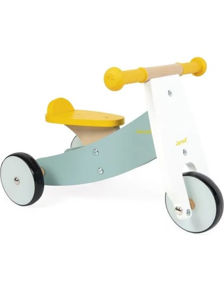 Tricyle Personnalisable - bois - : Jouets à bascule, Porteurs & Chariots - Janod