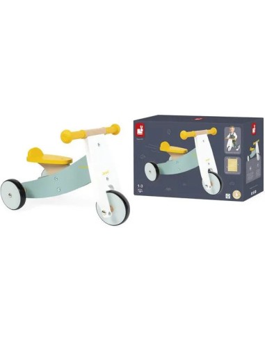 Tricyle Personnalisable - bois - : Jouets à bascule, Porteurs & Chariots - Janod
