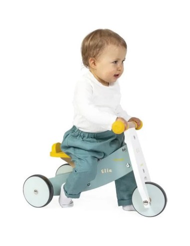 Tricyle Personnalisable - bois - : Jouets à bascule, Porteurs & Chariots - Janod