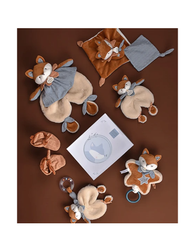 Timo coffret doudou et chaussons de doudou et compagnie