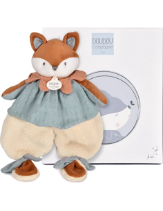Doudou plat renard Timo doudou et compagnie