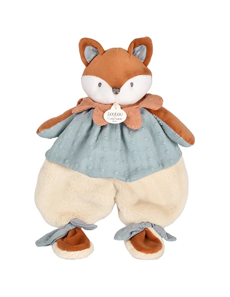 Doudou plat renard Timo doudou et compagnie