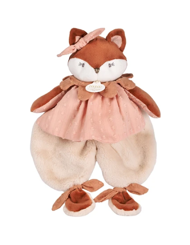 Doudou plat renard Mina 29 cm doudou et compagnie