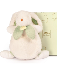 Doudou lapin bonbon vert sauge 25cm doudou et compagnie