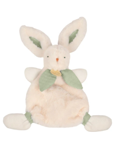 Doudou lapin bonbon vert sauge 25cm doudou et compagnie 2