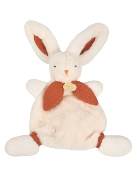 Doudou lapin bonbon terracotta doudou et compagnie