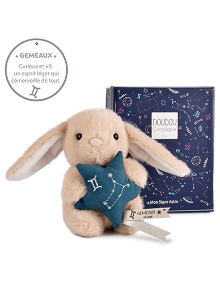 Doudou astro gémeaux doudou et compagnie