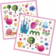 Stickers Princesse - 160 Autocollants - Djeco 2