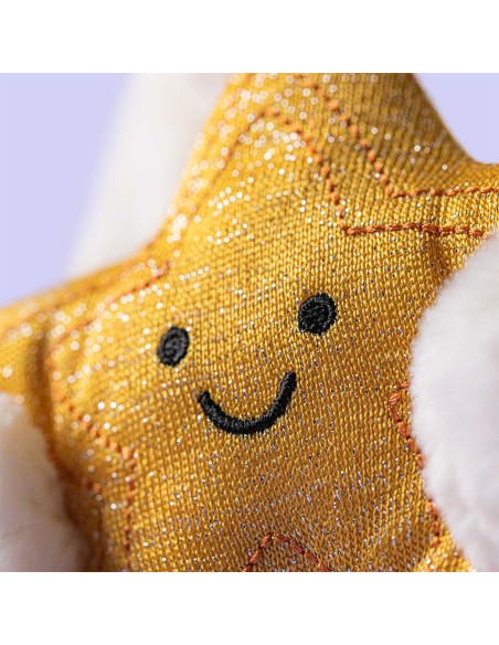 Jellycat Peluche Cream Bunny with Star - Jellycat