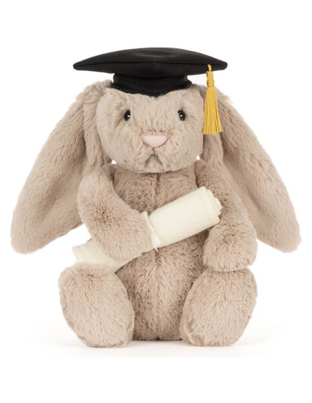 Jellycat Peluche Bashful Bunny Graduation Outfit - Jellycat