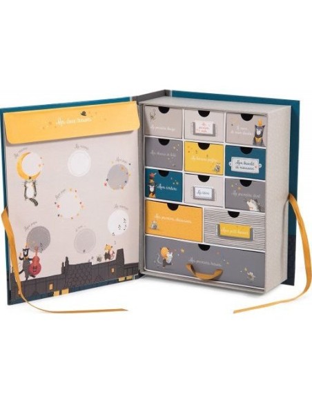 Coffret Naissance Moulin Roty Les Moustaches