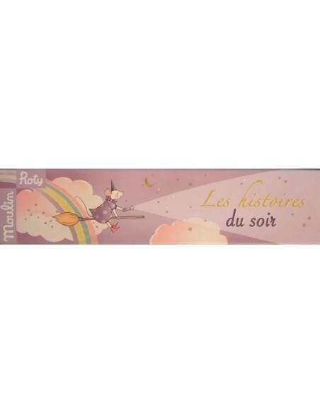 Lampe à histoires rose il était une fois