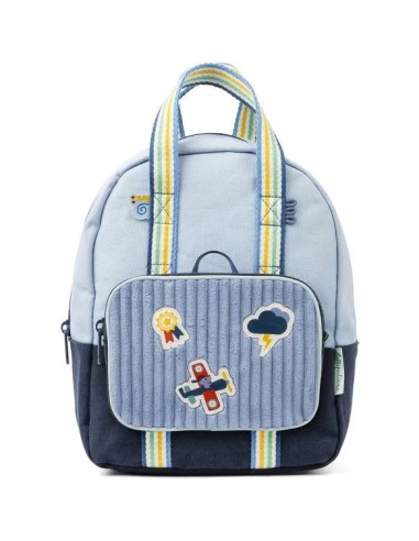 Pochette pour enfant, Jules le chien - En velours, avec sangle - Accessoires bagagerie - Lilliputiens