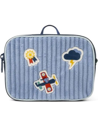 Pochette pour enfant, Jules le chien - En velours, avec sangle - Accessoires bagagerie - Lilliputiens
