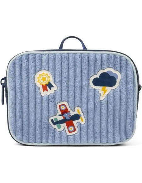 Pochette pour enfant, Jules le chien - En velours, avec sangle - Accessoires bagagerie - Lilliputiens