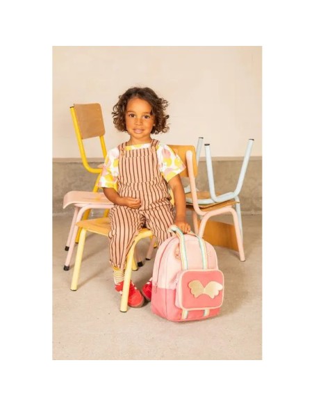 Pochette pour enfant, Léna la licorne - En velours, avec sangle - Accessoires bagagerie - Lilliputiens