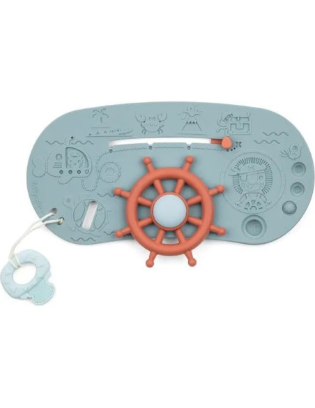 Panneau Bateau Pirate - jouet de bain - Lilliputiens