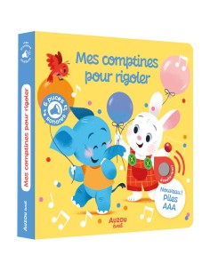Mes premiers sonores - Mes comptines pour rigoler - Livres enfants - Auzou