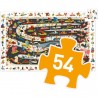 Puzzle observation - Automobiles de rallye - 54 pièces - Djeco