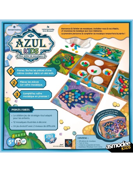 Azul Kids - Un jeu Space Cow